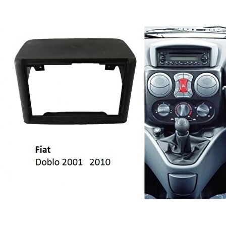 FİAT DOBLO 2001-2011 UYUMLU 7 İNÇ DOUBLE TEYP +ÇERÇEVE HEDİYELİ