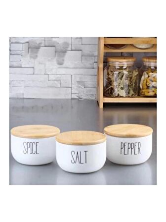 Mien DUO37.B Beyaz Saklama Kabı 3 Lü