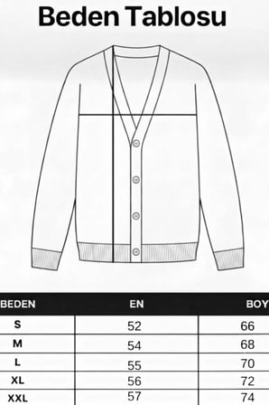 Erkek Polo Yaka Oversize Triko Hırka