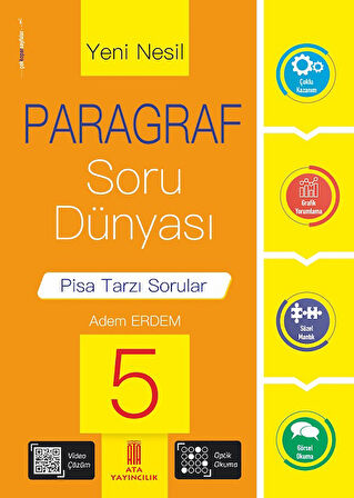 5.Sınıf Sempatik Paragraf Soru Bankası (Hediyeli)