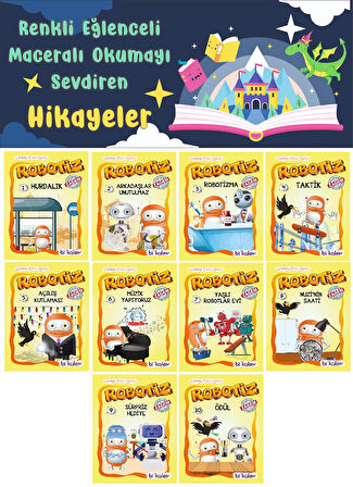 1.Sınıf Renkli Eğlenceli Maceralı Okumayı Sevdiren Hikaye Seti 3