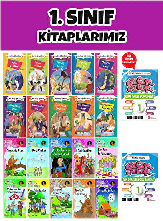 Ata 1.Sınıf 2.Dönem Yeni Nesil Sorularla Gıcır Gıcır Soru Bankası + 20 li Okuma Hikaye Seti