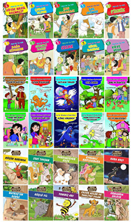 2.ve 3.Sınıf Öğrenciler İçin Öğretmen Tavsiyeli Okumayı Sevdiren Hikayeler (30 Kitap)