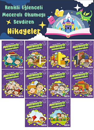 3.Sınıf Renkli Eğlenceli Maceralı Okumayı Sevdiren Hikaye Seti