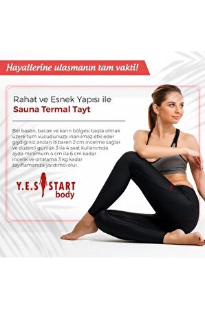 Body Sauna Termal Tayt Takımı