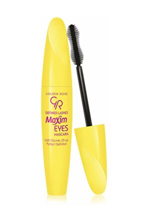 Golden Rose Siyah Rimel - Defined Lashes Maxim Eyes Mascara