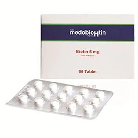 Dermoskin Medobiohtin Tablet 5 Mg 60 Tablet