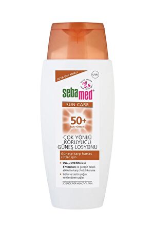 Sun Care 50+ Faktör Güneş Losyonu 150 ml