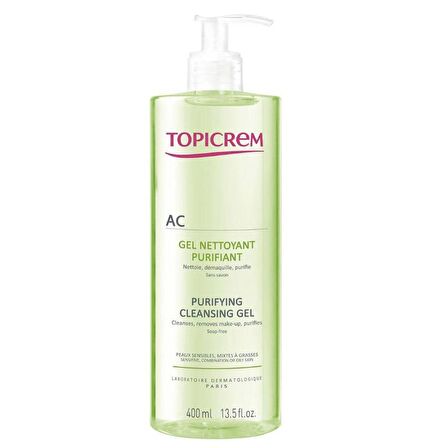 Topicrem AC Arındırıcı Temizleme Jeli 400 ml