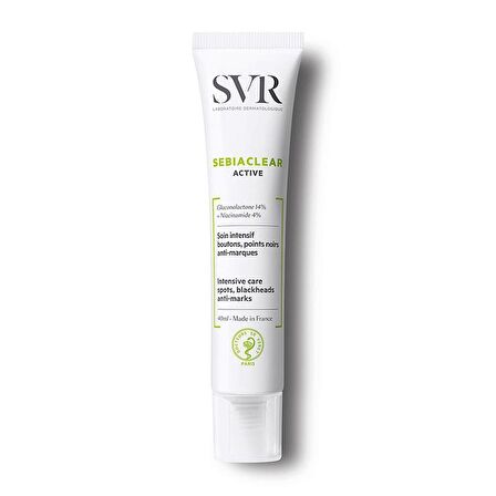 Svr Sebiaclear Active Cream Siyah Nokta ve Düzensizlik Karşıtı Krem  40ml