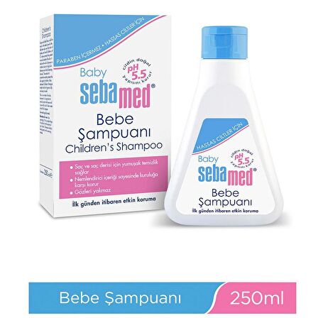 Sebamed Bebe Şampuanı Saçın Kolayca Taranmasına Yardımcı 250 ml