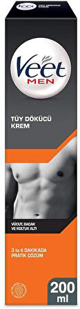 Veet Men Tüy Dökücü Krem Erkeklere Özel 200 Ml