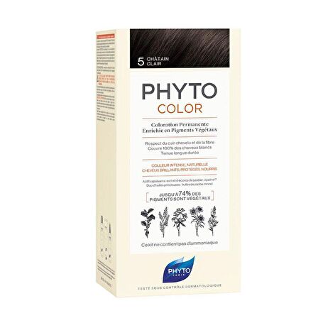 Phyto Phytocolor Bitkisel Saç Boyası - 6 - Koyu Kumral