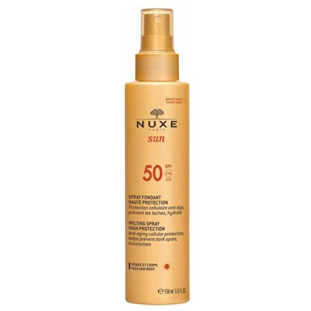 Nuxe Güneş Koruyucu Yüz ve Vücut Sütü Spf 50 150 ml