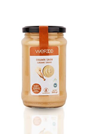 Wefood Organik Glütensiz Vegan Katkısız Tahin 300 gr