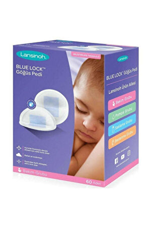 Lansinoh Blue Lock Göğüs Pedi 60 Adet