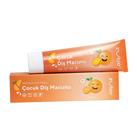 Zubio Çocuklar İçin Organik Vegan Diş Macunu 50 gr