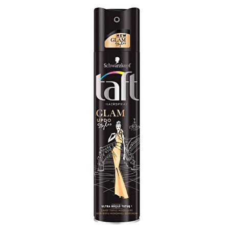 Taft Glam Updo Styles Ultra Güçlü Saç Spreyi 250 ml