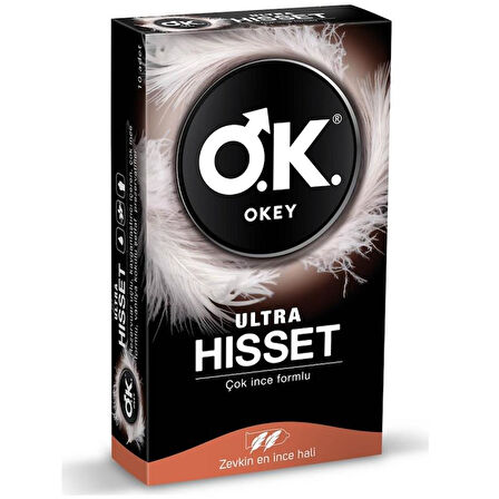 Okey Hisset Prezervatif 10 adet