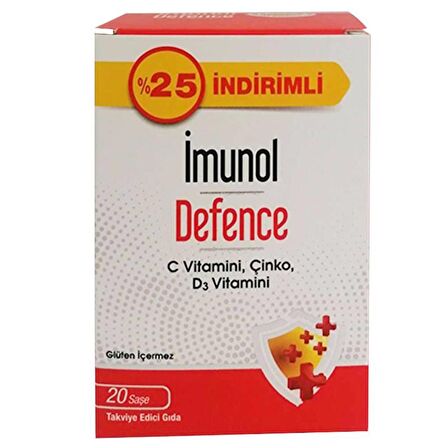 Orzax Ocean İmunol Defence Takviye Edici Gıda 20 Saşe