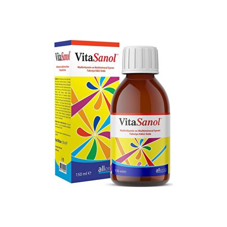 Allergo VitaSanol Multivitamin Şurup 250 mL