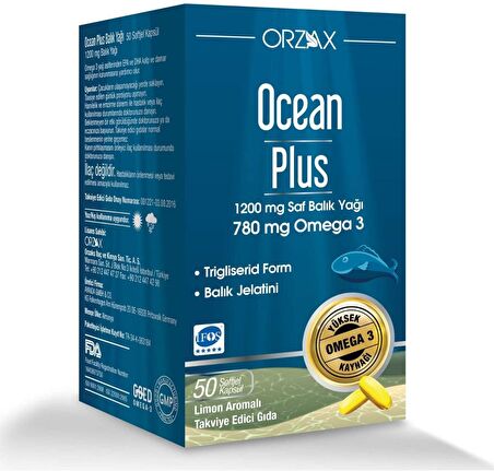 Ocean Plus 1200 mg 50 Softjel