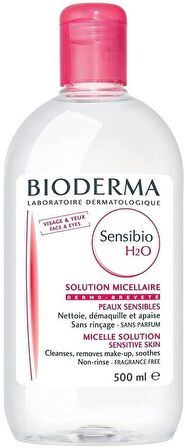 Bioderma Sensibio H2O Hassas Ciltler İçin Makyajdan ve Kirden Arındırıcı Temizleyici Misel Su