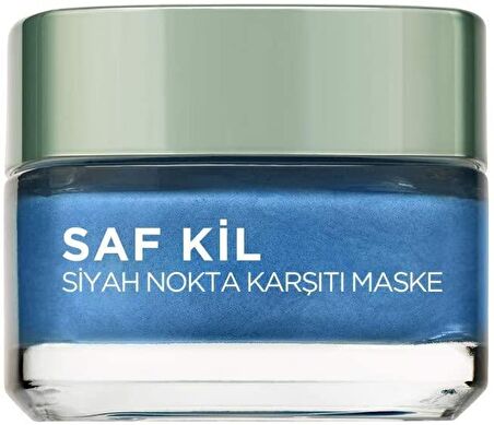 L'Oréal Paris Saf Kil Siyah Nokta Karşıtı Maske, 50 ml