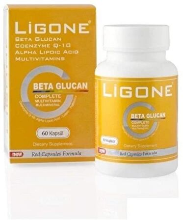 Ligone Beta Glucan Probiotic Multivitamin 60 Kapsül