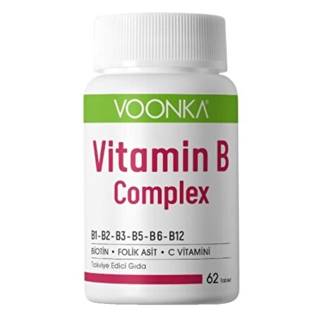 Voonka Vitamin B Complex 62 Tablet