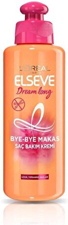 L'Oréal Paris Elseve Dream Long Bye-Bye Makas Saç Bakım Kremi, 200 Ml