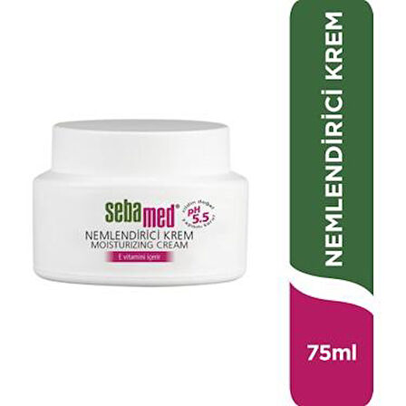 Sebamed Nemlendirici Günlük Bakım Kremi 75 ml - Diş Beyazlatıcı Köpük Hediye