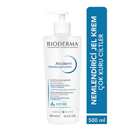 Bioderma Atoderm Intensive Gel Creme 500 ml - Diş Beyazlatıcı Köpük Hediye