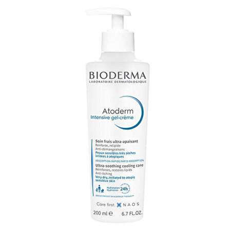 Bioderma Atoderm Intensive Gel Creme 200 ml - Diş Beyazlatıcı Köpük Hediye