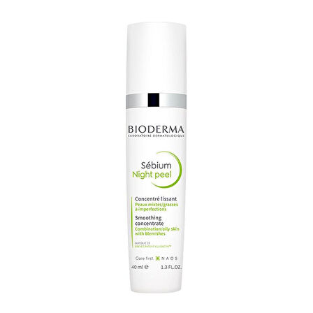 Bioderma Sebium Night Peel 40 ml - Diş Beyazlatıcı Köpük Hediye