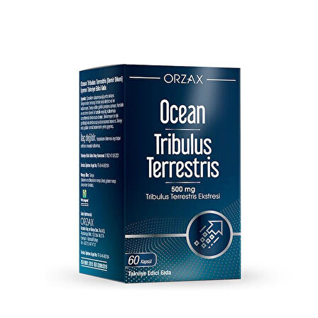 Ocean Tribulus Terrestris Takviye Edici Gıda 60 Kapsül - Diş Beyazlatıcı Köpük Hediye