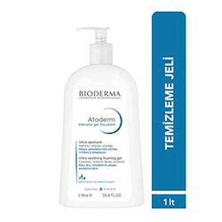 Bioderma Atoderm Intensive Temizleme Jeli 1 Litre - Diş Beyazlatıcı Köpük