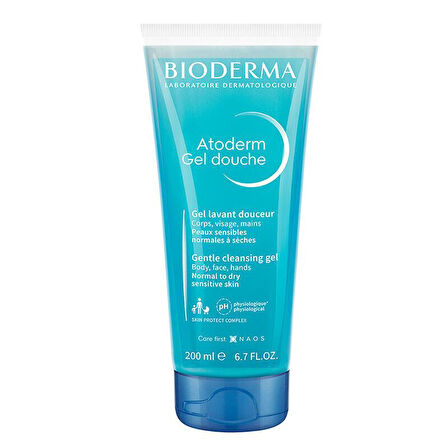 Bioderma Atoderm Gentle Shower Gel 200ml - Diş Beyazlatıcı Köpük Hediye