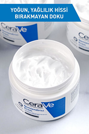 Cerave Moisturising Cream 340 ML Nemlendirici Krem - Diş Beyazlatıcı Köpük Hediye