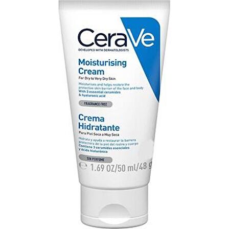 E2'quality Diş Beyazlatıcı Köpük + Cerave Moisturizing Cream 50 ML Kuru Ciltler İçin Nemlendirici Krem