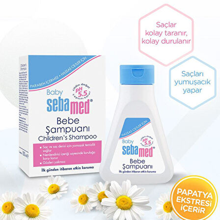 Sebamed Baby Bebek Şampuanı 250 ML - Diş Beyazlatıcı Köpük Hediye