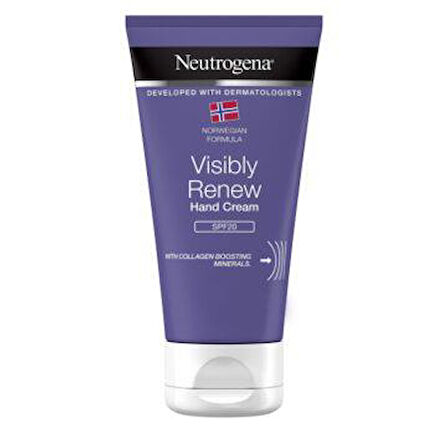 Neutrogena Visibly Renew El Kremi, 75 ml - Diş Beyazlatıcı Köpük Hediye