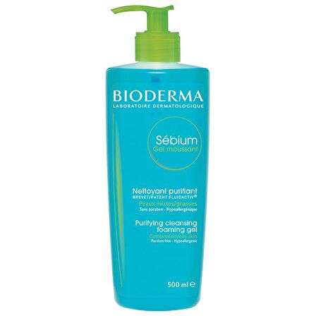 Bioderma Sebium Foaming Cilt Temizleme Jeli 500 ml