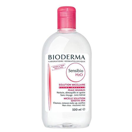 Bioderma Sensibio H2O Yüz ve Makyaj Temizleme Suyu 500 ml