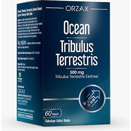 Ocean Tribulus Terrestris Takviye Edici Gıda 60 Kapsül