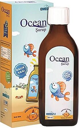 Orzax Ocean Omega3 Şurup 150 ml - Portakal