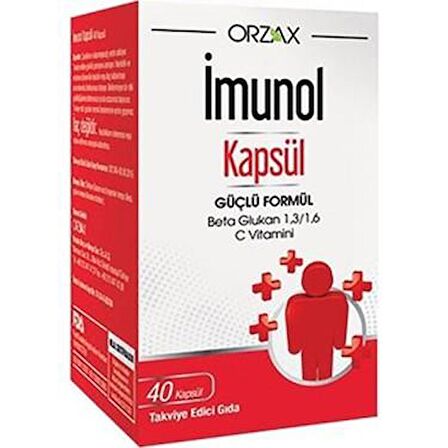 Orzax İmunol 40Kapsül