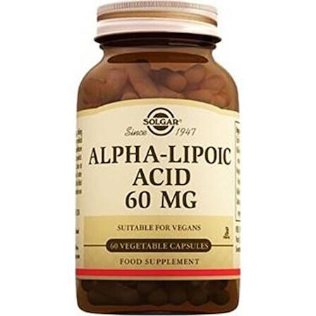 Solgar Alpha Lipoic Acid 60 mg 60 Tablet