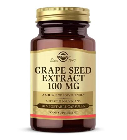 Solgar Grape Seed Extract 30 Kapsül