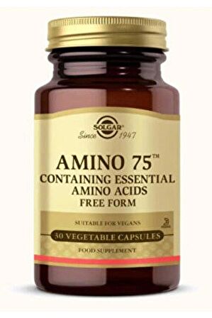 Solgar Amino 75 Amino Asit 30 Kapsül